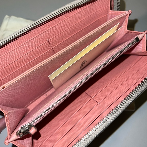 Fendi Elite Crystal Eye Monster Zip Around Wallet Multicolor - Picture 3 of 5